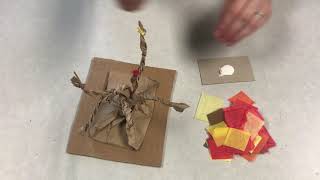 Children's Craft - Paper Bag Tree