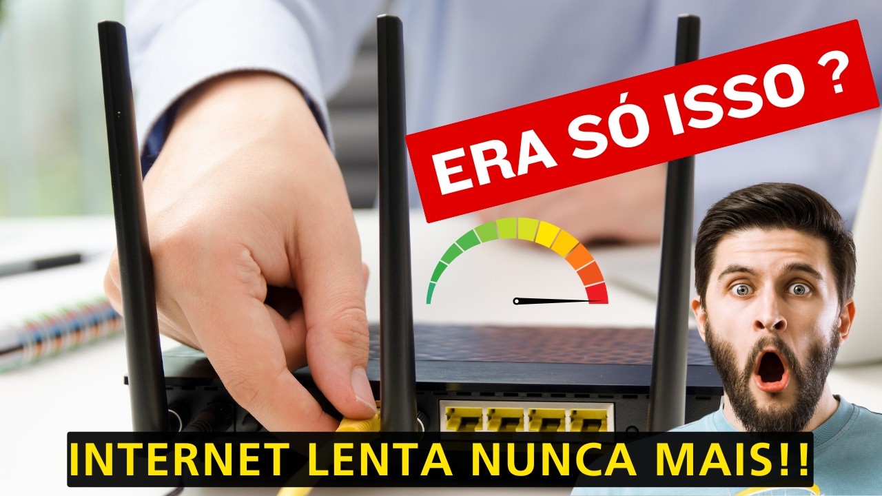 COMO AUMENTAR A VELOCIDADE DA SUA INTERNET EM MENOS DE 5 MINUTOS - YouTube