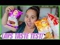 INTERNATIONAL LAYS TASTE TEST!!