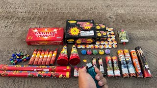 Nyumet Mercon Gangsing, Telur Dino, Smoke Ball, Whistling Thunder, Disko Seru Sekali Lihat