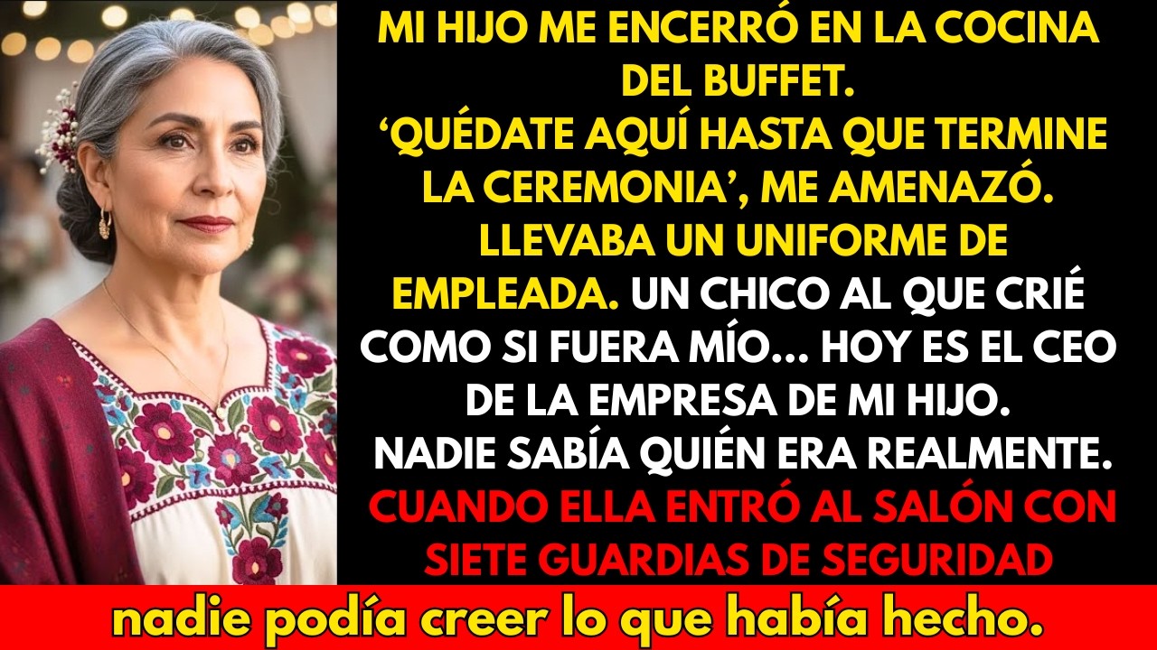 El hijo siente vergüenza de la ropa de su madre. ¡Él no sabía que ella crió a su jefe!