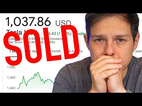 Sold My Tesla Stock