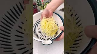 This Multifunctional Slicer Makes Cooking So Easy!#kitchengadgets #cooking #organization#shorts