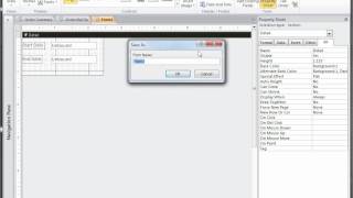 In Access: Make a query ask for input - create a form that collects parameters