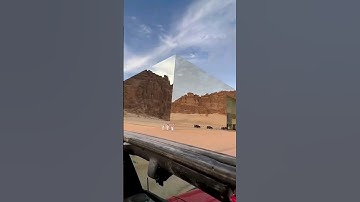 Largest Mirrored Building In The World, maraya saudi arabia #travel