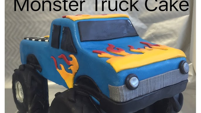 How To Make A Monster Truck Cake Youtube How To Make A Monster Truck Cake Youtube