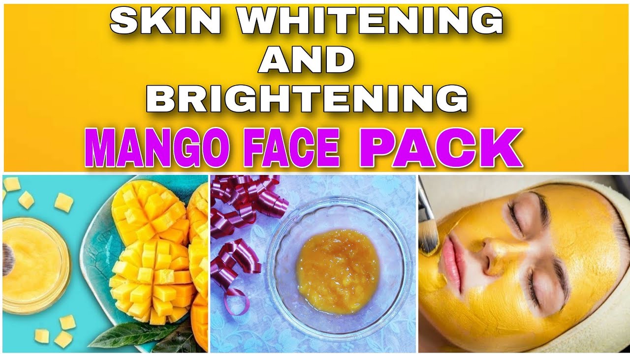 Mango Face Pack For Skin Whitening And Brightening Natural Skin Lightning Pack By Mariam's