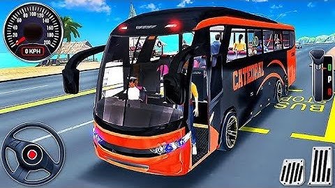 Coach Bus Simulator 3D – Real City Passenger Transport Driving 2025 – Android Gameplay