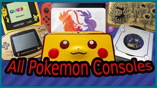 (Almost) Every Pokemon Console Ever Made