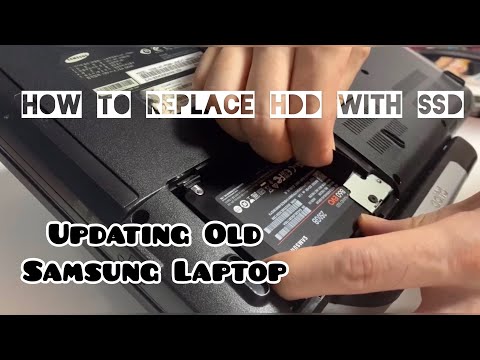 How to Replace HDD with SSD to Update Old Samsung Laptop (PART 2