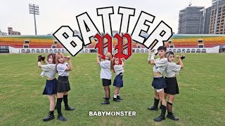 [KPOP IN PUBLIC CHALLENGE] BABYMONSTER - 'BATTER UP' One Take Dance cover by E.poch from Taiwan