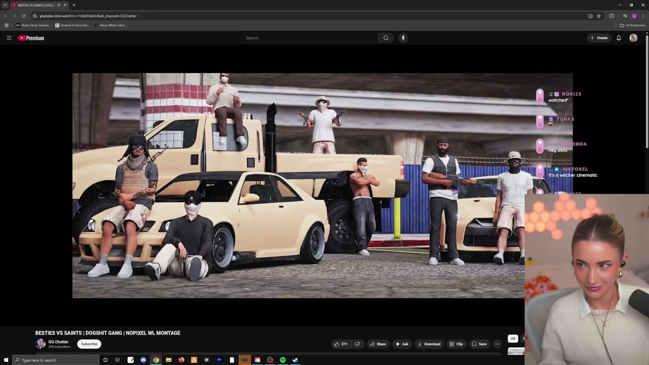 Ambush reacts to Besties vs Saints Montage | Nopixel 4.0