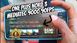 One Plus Nord 3 TDM 90FPS HANDCAM GAMEPLAY | One Plus Nord 3 BGMI Test
