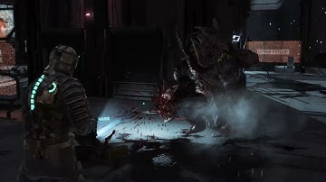 Dead space Brute first boss fight impossible mode