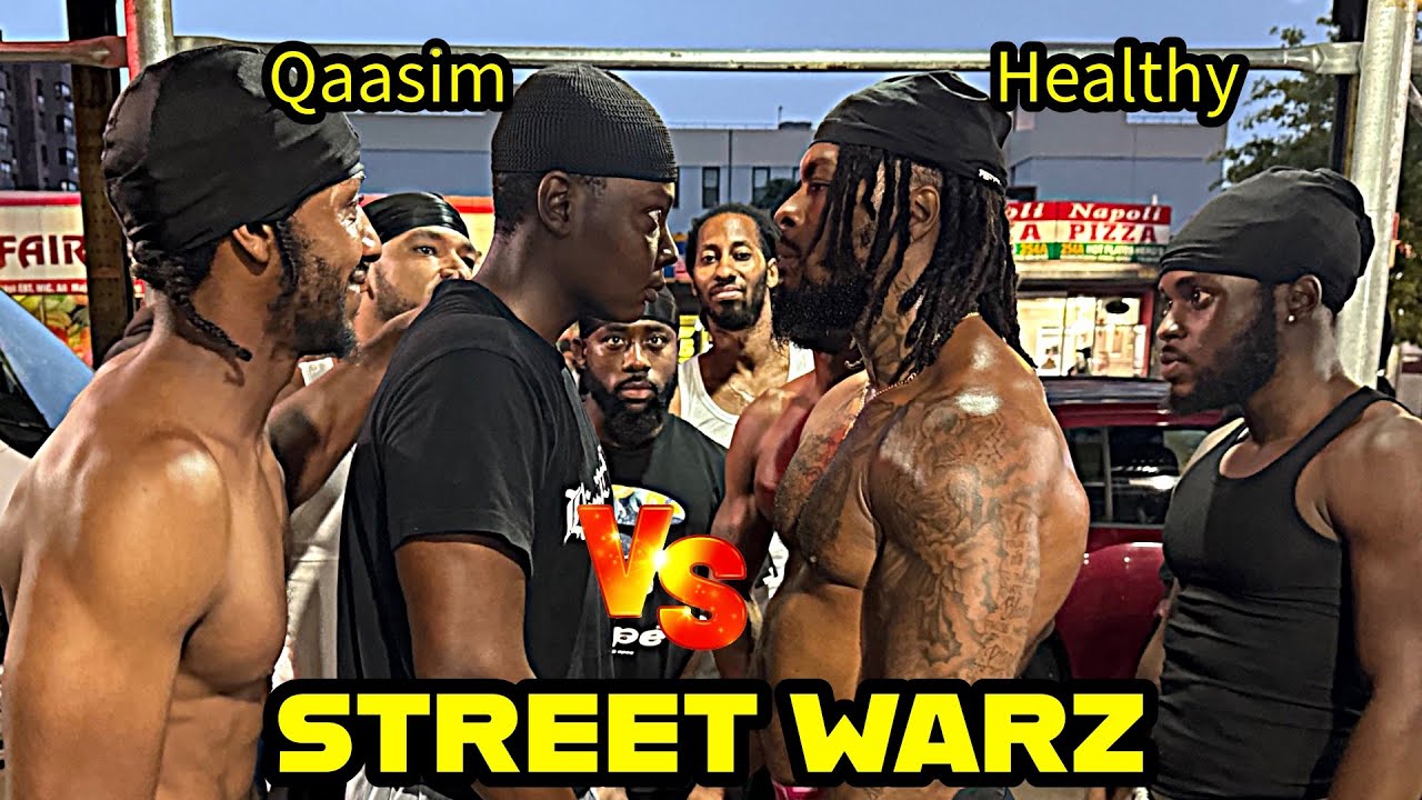 Street Warz Qassim Vs Healthy | Extreme Calisthenics First To 100 Pull Ups