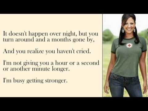 A Little Bit Stronger - Sara Evans (w/ lyrics) - YouTube