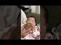 【クリスマスに初めてのジュースだもん】赤ちゃん生後6ヶ月
