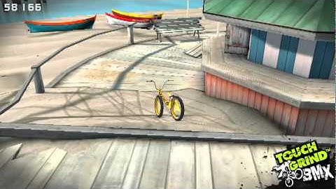 50,000 Points On West Pier Without Multipliers (10 Adrenaline) - Touchgrind BMX