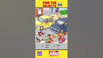 Find The HIdden Objects I #shorts I #viral