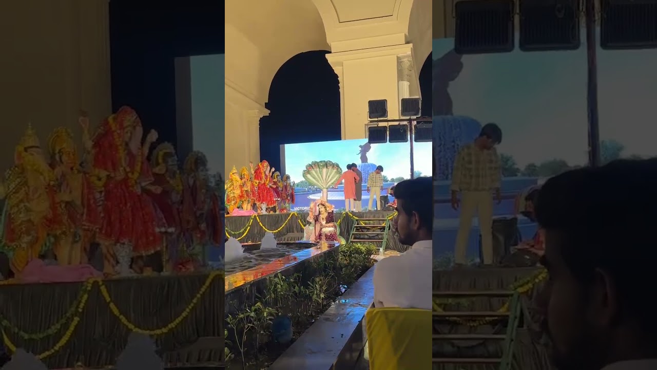 Navratri celebration at AHINSA Grand Green Valley township Fatehabad road agra 