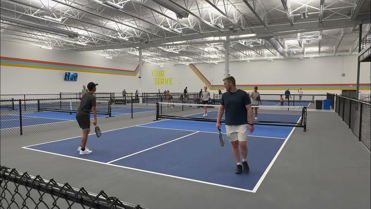 511 Men Doubles Pickleball Pints & Paddle YouTube