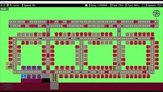 Traffic drivers simulation at ESCOM IPN parking with a elementary cellular automaton