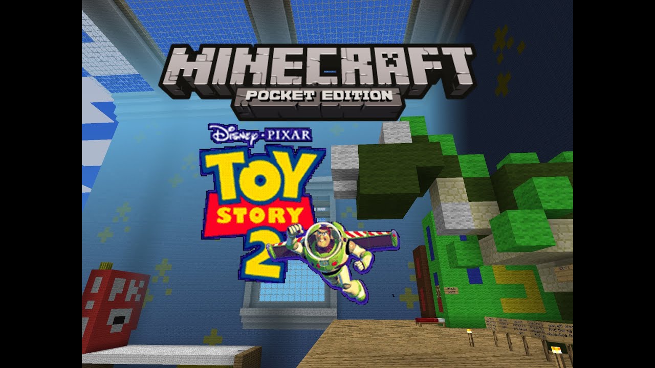 Toy Story 2 In Minecraft Pocket Edition! - YouTube