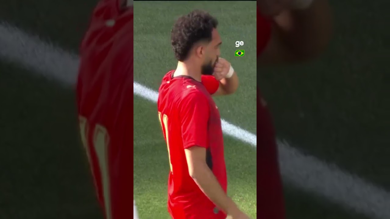 ZICO EMPATA PARA O EGITO CONTRA O BRASIL | #shorts | ge.globo