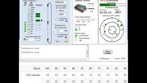 WSPR Beacon coordinated TX
