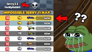 ONLY JERRY 11 CAN PASS THIS MAP?? 🤧 | Hill Climb Racing 2