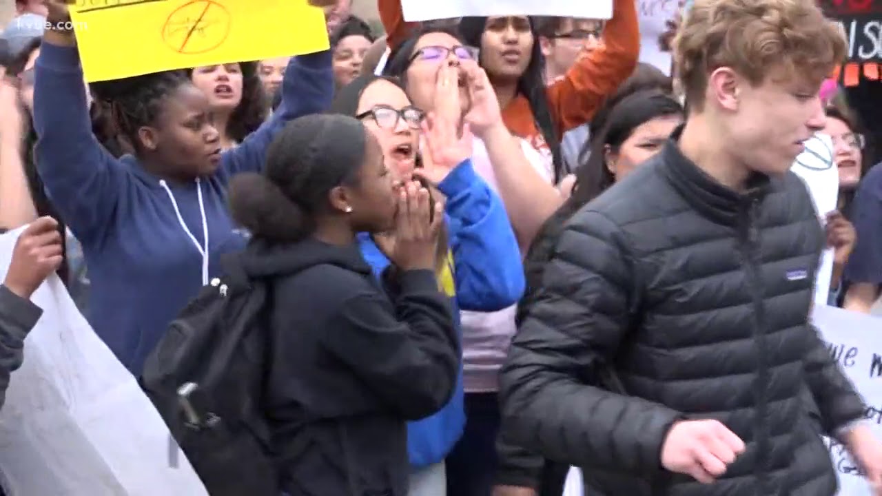 Rights of students protesting by walking out