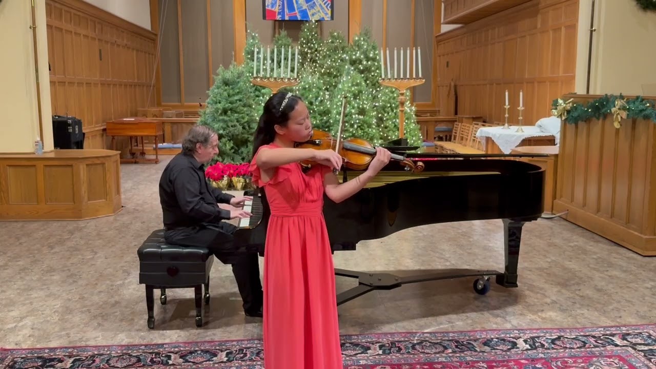 Beethoven, Violin Sonata No. 1 in D major, Op. 12, First Movement by ViVi Kuo (12) 20251228