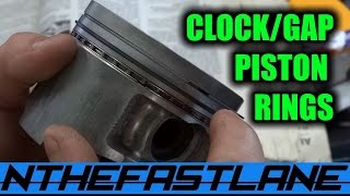 ▶Clocking,Gapping & Installing Pistons Properly (Honda) 'How To'