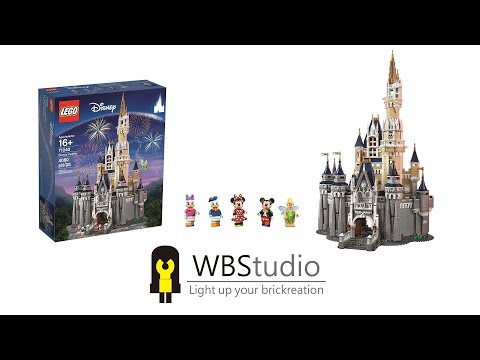 [WBS] Lego 71040 Disney Castle+Light Kit