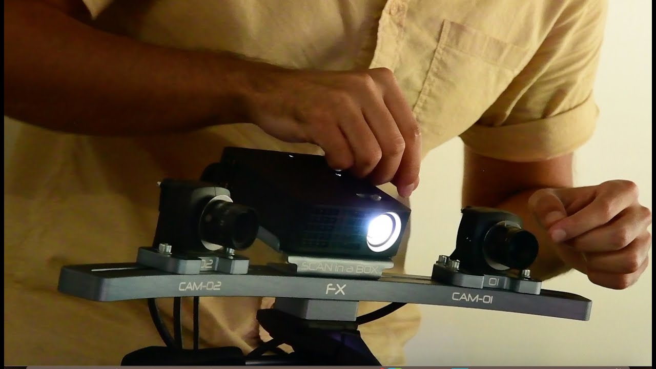 3D Structured Light Scanning - YouTube