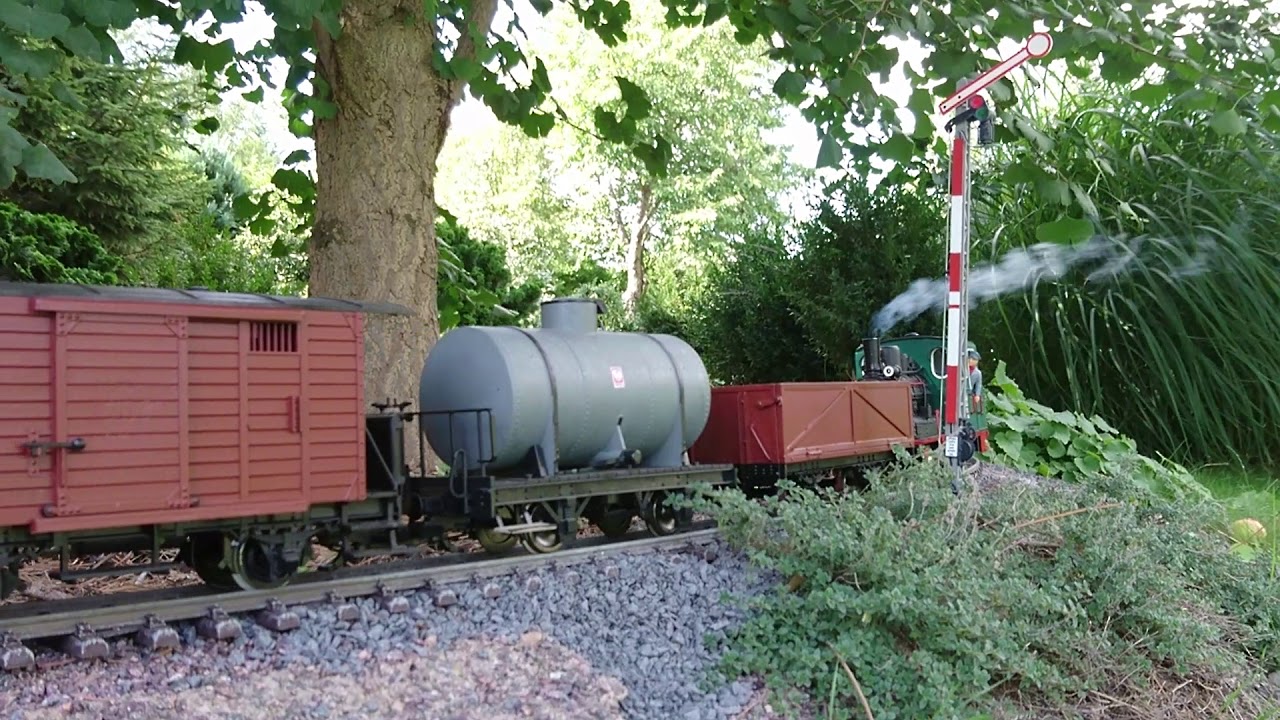 Dampflok "HERCULES" zu Gast bei der Havelländischen Kleinbahn AG