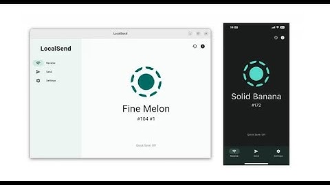 Transfer Files wirelessly Between Mobile and Laptop Using LocalSend App