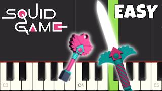 HIDE & SEEK Song - EASY Piano Tutorial - Squid Game Season 3