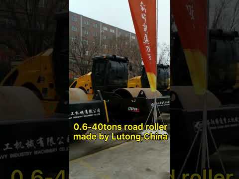 0.6-40tons road roller