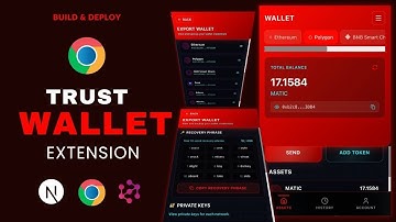 Create & Deploy Trust Wallet Browser Chrome Extension Using Next.js | Crypto Wallet Project