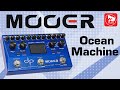 Гитарный эффект Mooer Ocean Machine (Delay, Reverb, Looper)