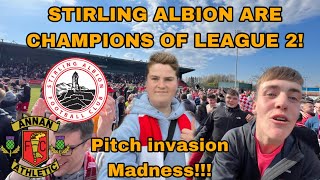 STIRLING ALBION ARE LEAGUE 2 CHAMPIONS!!! - STIRLING ALBION V ANNAN ATHLETIC MATCHDAY VLOG