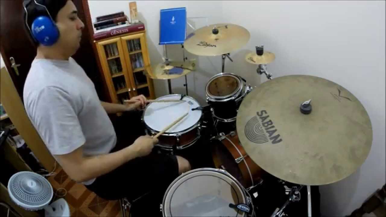 Playing drums at home 1 (2015) YouTube