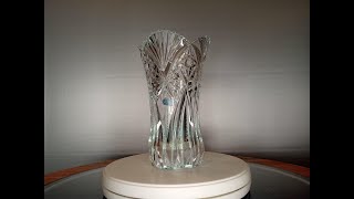 A235 Cristal D’Arques-Durand Vase “Vincennes” Pattern Made in France