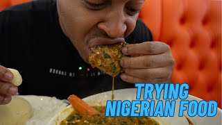 Trying Nigerian Food for the FIRST Time!!