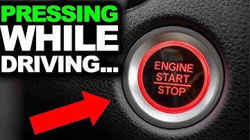 Wat gebeurt er als u tijdens het rijden op de start-stopknop drukt? - Volledige test