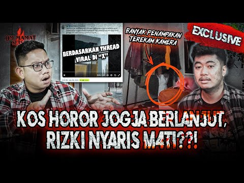 TEREKAM CCTV?! RIZKI INGIN MENYERAH KARENA 6 TAHUN DIHANTUI TEROR MISTERIUS : KOS ANGKER #OMMAMAT