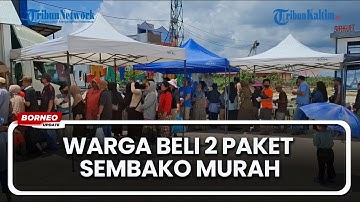 GPM Disperindag Kutim, Warga Bisa Beli Dua Paket Sembako Murah Setiap Per Orang