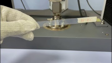 Weld Strength Plastic Thin Filim- Shimadzu Autograph AGSX Universal Testing Machine