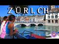 ZURICH SWITZERLAND ✨ Swim in Limmat River / City Center walking tour to Bahnhofstrasse  4K HDR Mp3 Song